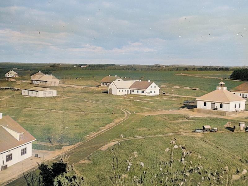 Gammelt foto af Munindorf - Den falske landsby