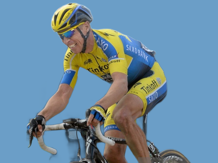 Nicki Sørensen på cyklen